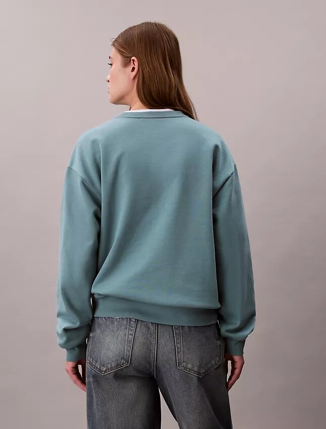 Sudadera holgada de felpa francesa Monólogo Sudadera holgada de felpa francesa Monólogo