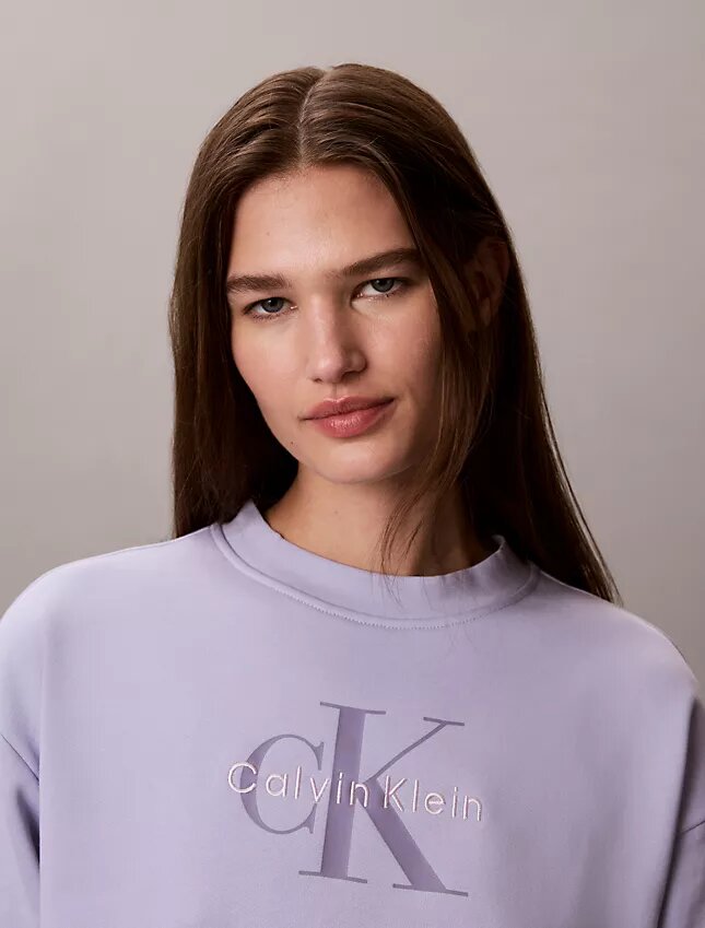 Sudadera holgada de felpa francesa Monologo Sudadera holgada de felpa francesa Monologo