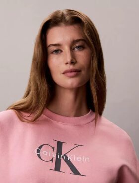 Sudadera holgada de felpa Monólogo