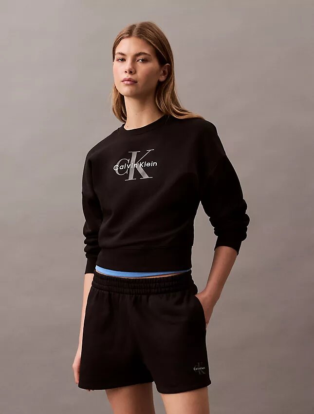 Sudadera holgada de felpa Monologo Sudadera holgada de felpa Monologo