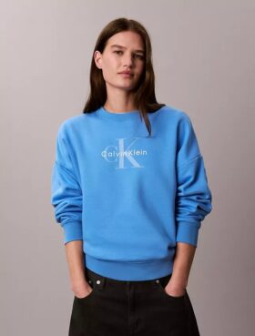 Sudadera holgada de felpa Monologo