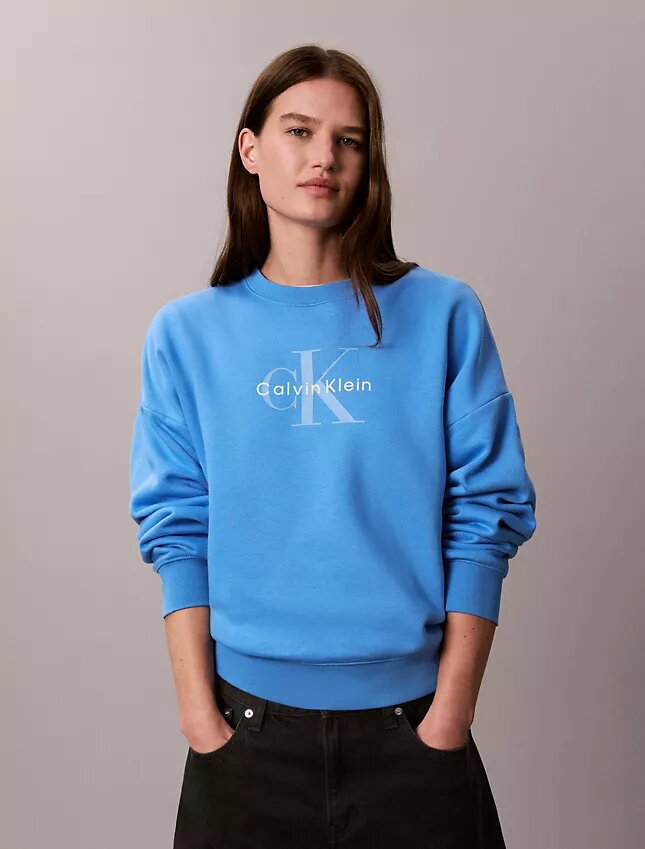 Sudadera holgada de felpa Monologo Sudadera holgada de felpa Monologo