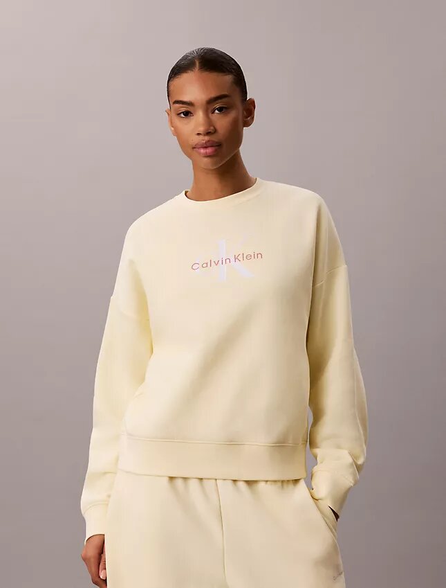 Sudadera holgada de felpa Monologo Sudadera holgada de felpa Monologo