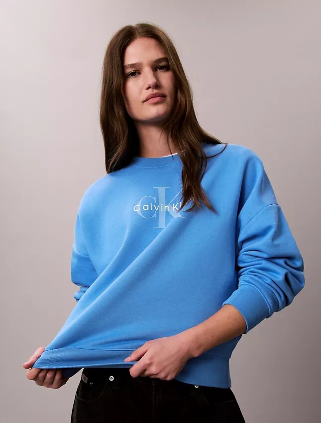 Sudadera holgada de felpa Monologo Sudadera holgada de felpa Monologo