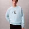 Sudadera holgada de felpa premium con logotipo Monogram Sudadera holgada de felpa premium con logotipo Monogram