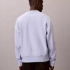 Sudadera holgada de felpa premium con logotipo Monogram Sudadera holgada de felpa premium con logotipo Monogram