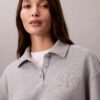 Sudadera polo CK One de corte holgado Sudadera polo CK One de corte holgado