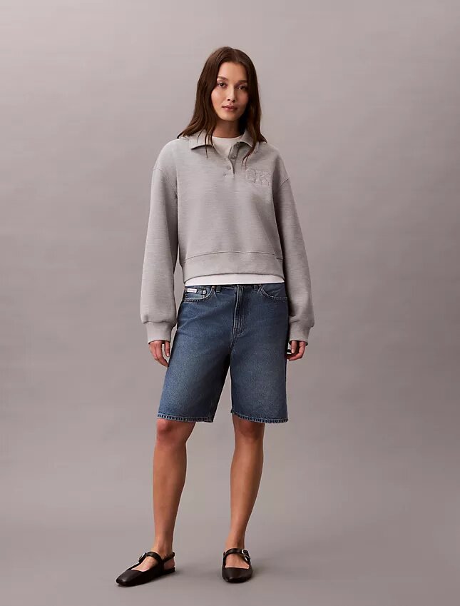 Sudadera polo CK One de corte holgado Sudadera polo CK One de corte holgado