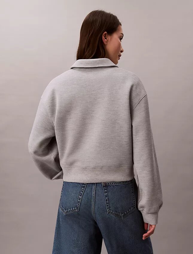 Sudadera polo CK One de corte holgado Sudadera polo CK One de corte holgado