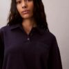 Sudadera polo CK One de corte holgado Sudadera polo CK One de corte holgado