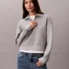 Sudadera polo CK One de corte holgado Sudadera polo CK One de corte holgado