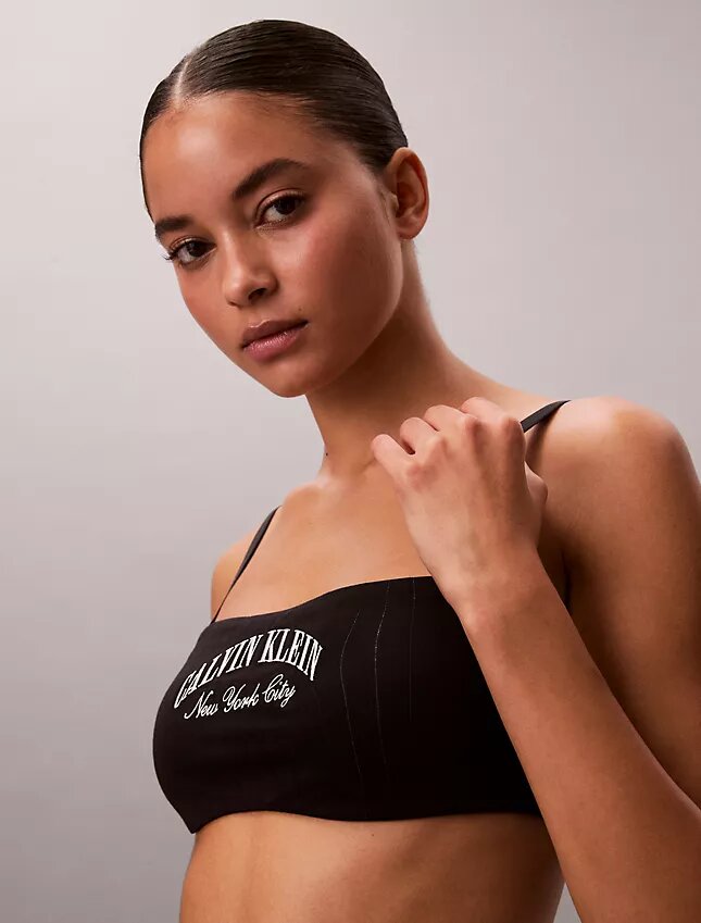 Sujetador Bralette clásico Heritage de Cotton Stretch con forro ligero Sujetador Bralette clásico Heritage de Cotton Stretch con forro ligero