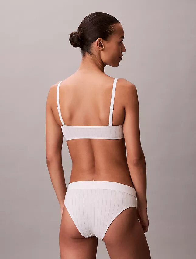 Sujetador Bralette clásico Heritage de Cotton Stretch con forro ligero Sujetador Bralette clásico Heritage de Cotton Stretch con forro ligero