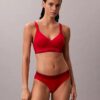 Sujetador Bralette Icon de algodón y Modal con efecto metalizado