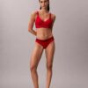 Sujetador Bralette Icon de algodón y Modal con efecto metalizado
