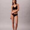 Sujetador Bralette Icon de algodón y Modal con efecto metalizado