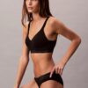 Sujetador Bralette Icon de algodón y Modal con efecto metalizado