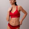 Sujetador Bralette Icon de algodón y Modal con efecto metalizado