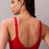 Sujetador Bralette Icon de algodón y Modal con efecto metalizado