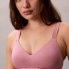 Sujetador Bralette Icon de algodón y Modal metalizado con forro ligero