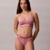 Sujetador Bralette Icon de algodón y Modal metalizado con forro ligero
