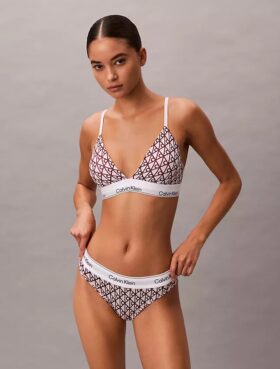 Sujetador Bralette triangular Icon de algodón y Modal con forro ligero