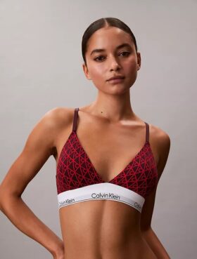 Sujetador Bralette triangular Icon de algodón y Modal con forro ligero