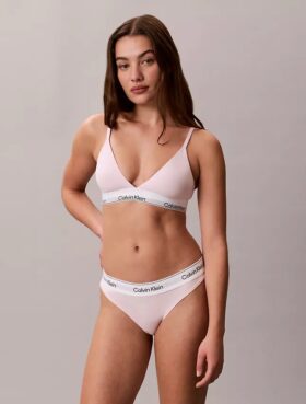 Sujetador Bralette triangular Icon de algodón y Modal con forro ligero