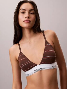 Sujetador Bralette triangular Icon de algodón y Modal con forro ligero