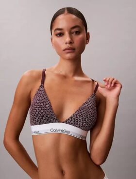 Sujetador Bralette triangular Icon de algodón y Modal con forro ligero