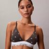 Sujetador Bralette triangular Icon de algodón y Modal con forro ligero