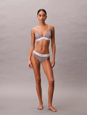 Sujetador Bralette triangular Icon de algodón y Modal con forro ligero