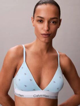 Sujetador Bralette triangular Icon de algodón y Modal con forro ligero
