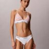 Sujetador Bralette triangular Icon de algodón y Modal con forro ligero