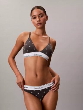 Sujetador Bralette triangular Icon de algodón y Modal con forro ligero