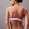 Sujetador de Bralette triangular ligeramente forrado de algodón Modal Icon