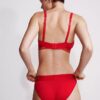 Sujetador de Bralette triangular ligeramente forrado de algodón Modal Icon