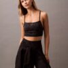 Sujetador deportivo sin costuras con estampado de CK Sport