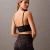 Sujetador deportivo sin costuras con estampado de CK Sport