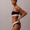 Sujetador halter Unlined de algodón y Modal Icon