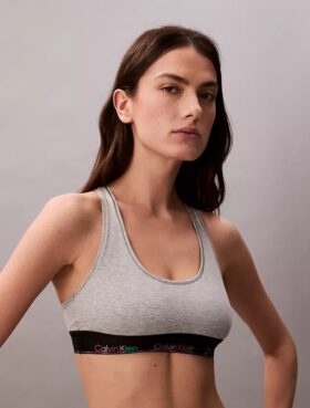 Sujetador Unlined de Bralette de algodón y Modal Pride