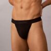 Tanga de encaje de microfibra Tanga de encaje de microfibra
