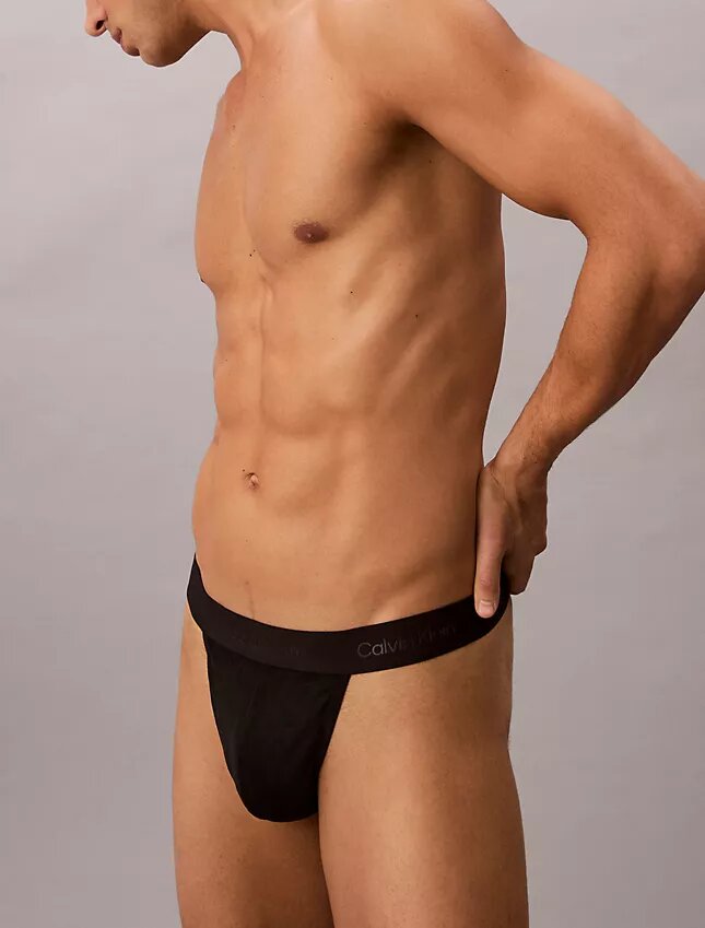 Tanga de encaje de microfibra Tanga de encaje de microfibra