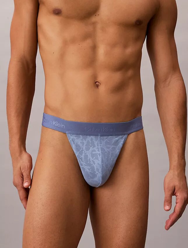 Tanga de encaje de microfibra Tanga de encaje de microfibra