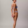 Tanga elástica con costuras Tanga elástica con costuras