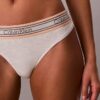 Tanga Icon de algodón y Modal a rayas