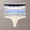 Thong con logotipo icónico, paquete de 5