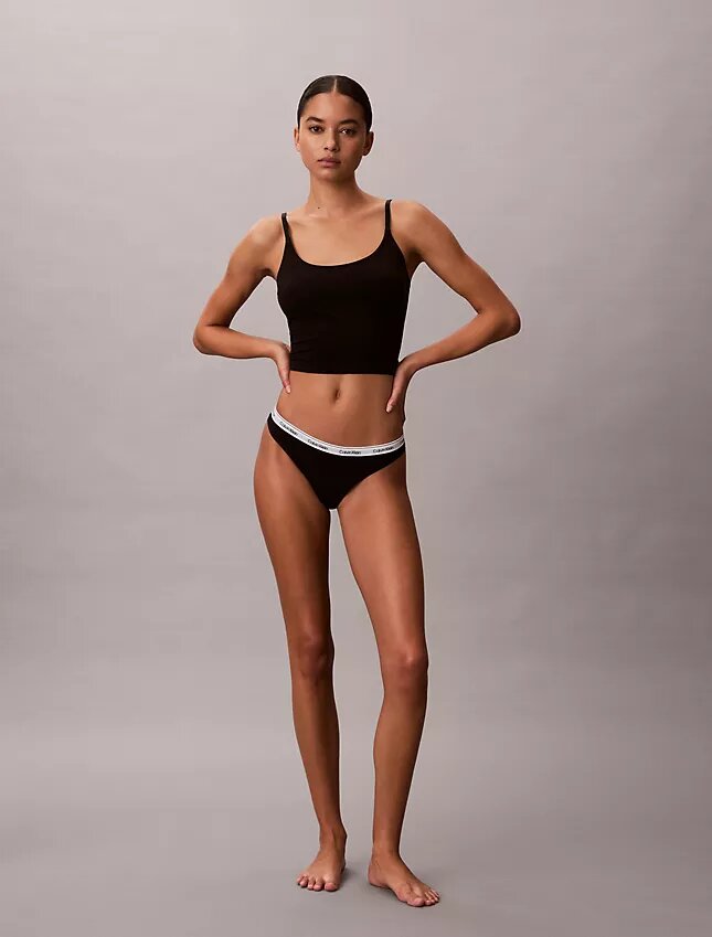 Thong con logotipo icónico, paquete de 5 Thong con logotipo icónico, paquete de 5