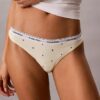 Thong con logotipo icónico, paquete de 5