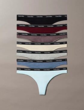 Thong con logotipo Icon, paquete de 7 unidades